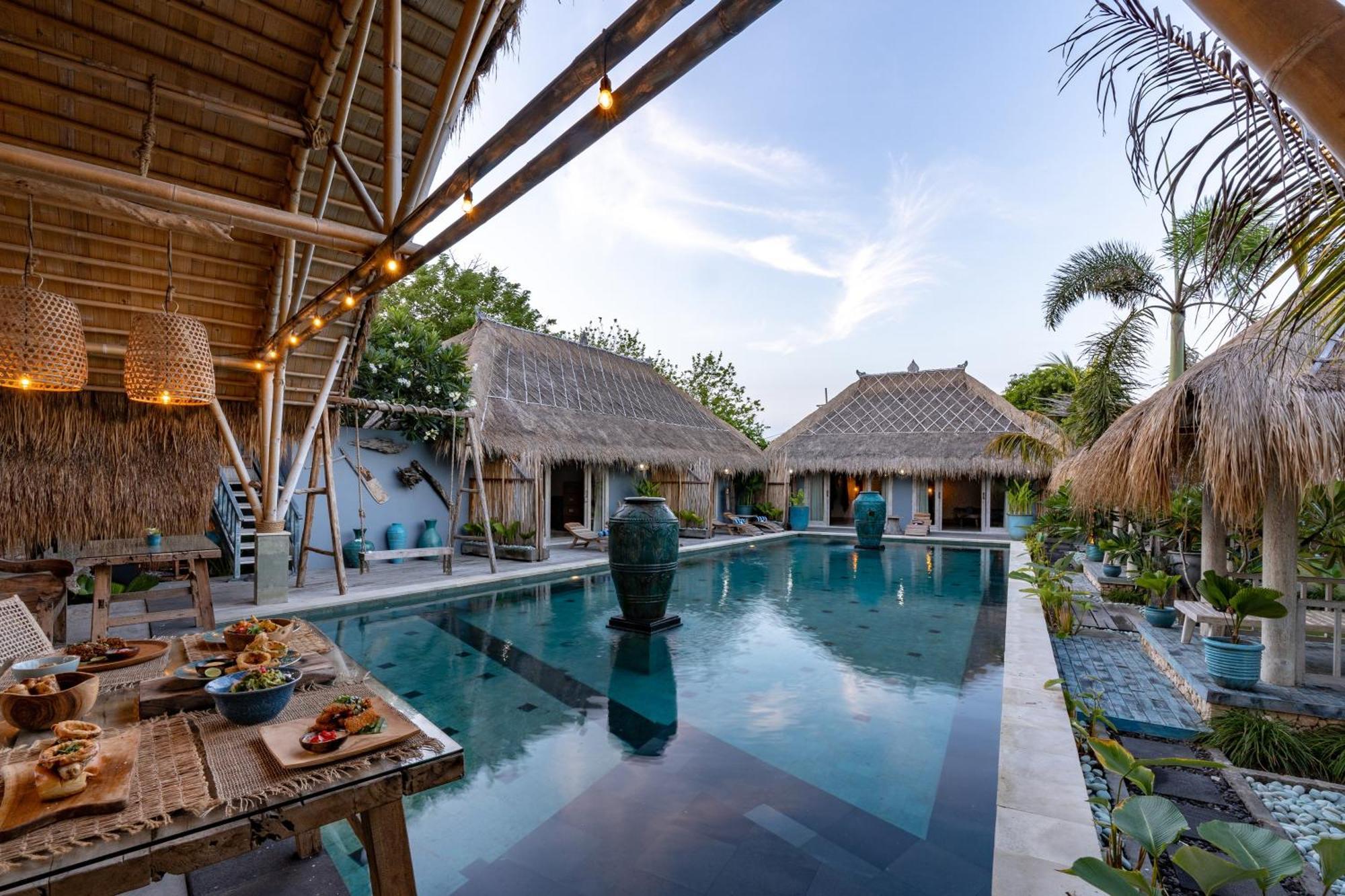 Laguna Biru Lembongan Esterno foto