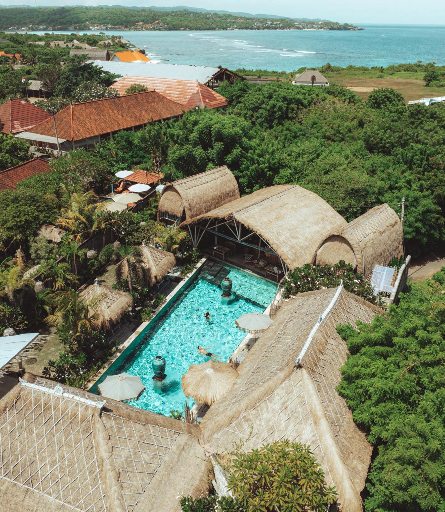 Laguna Biru Lembongan Esterno foto